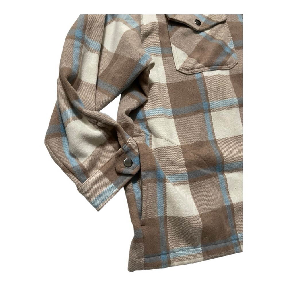 HFX Women's Heavy Flannel Plaid Shirt Jacket Size: XXL - Picture 6 of 14